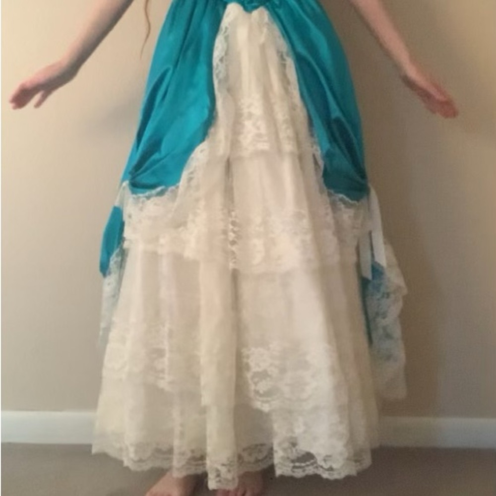 Zum Zum Vintage 80s Ballgown Size 9-10 - Picture 2 of 16